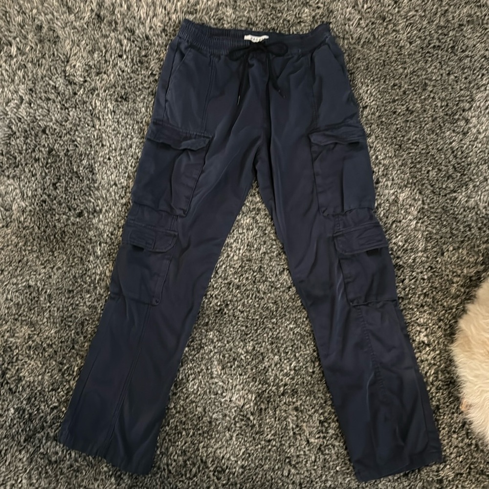 Pac Sun Loose Fit Canvas Cargo Pants